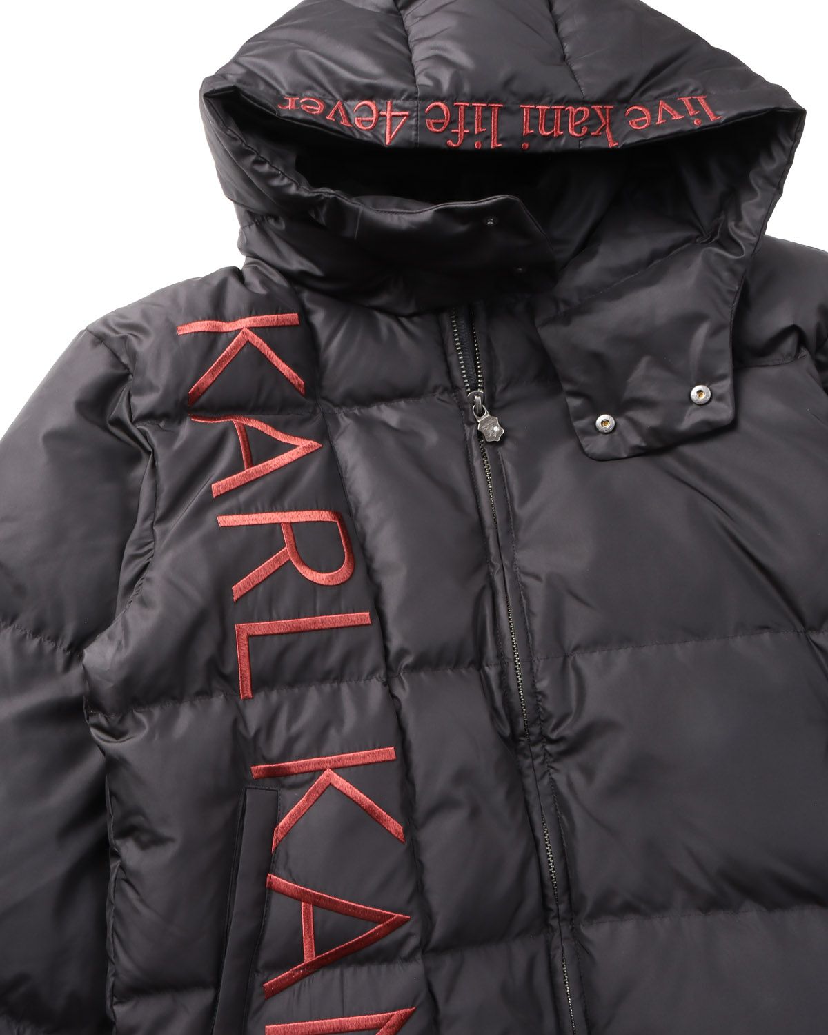 KARL KANI BLACK RED DOWN JACKET – PEET ONLINE STORE