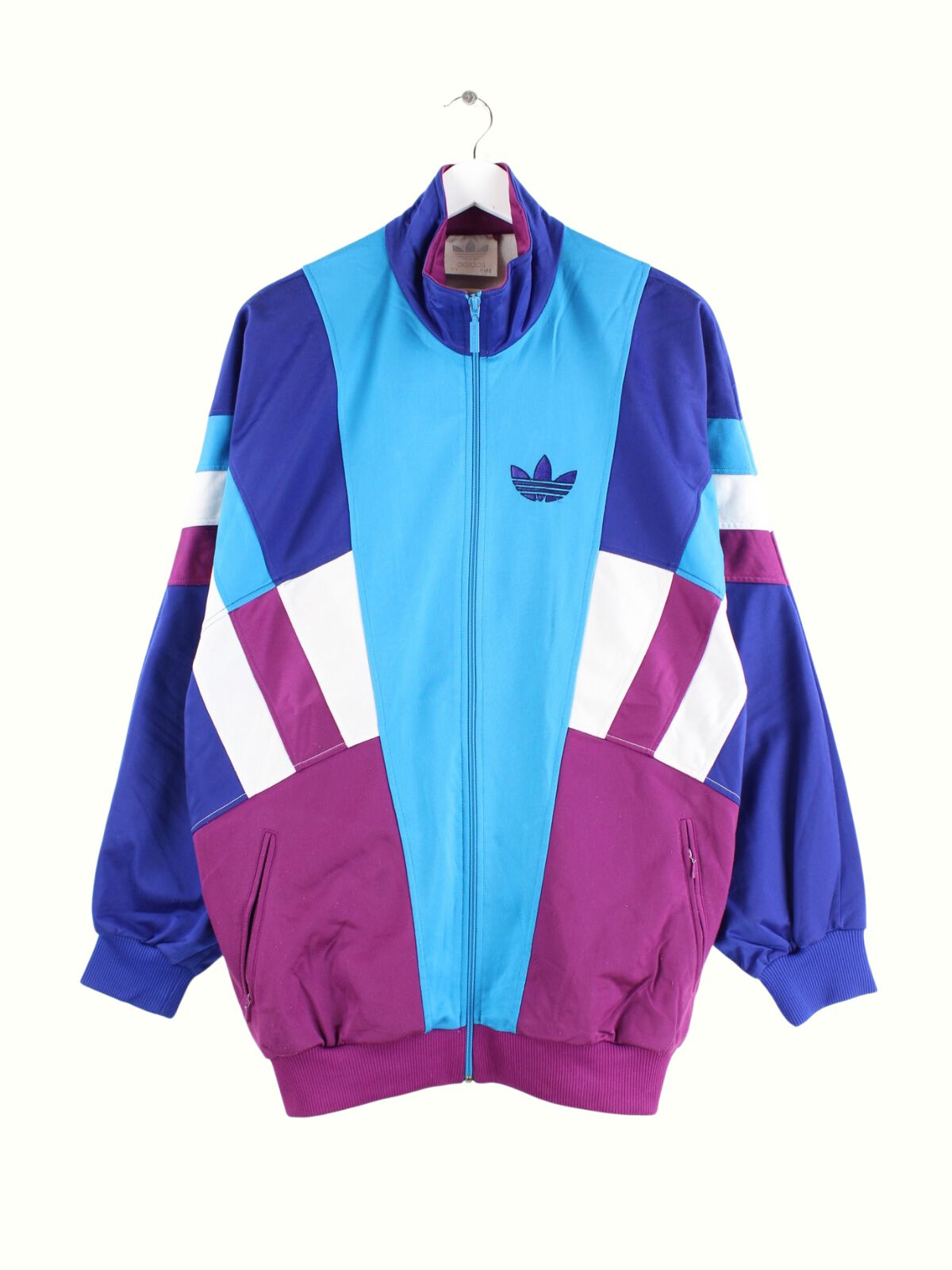 Adidas 80s Vintage Trefoil Track Jacket Multicolored XL – Peeces
