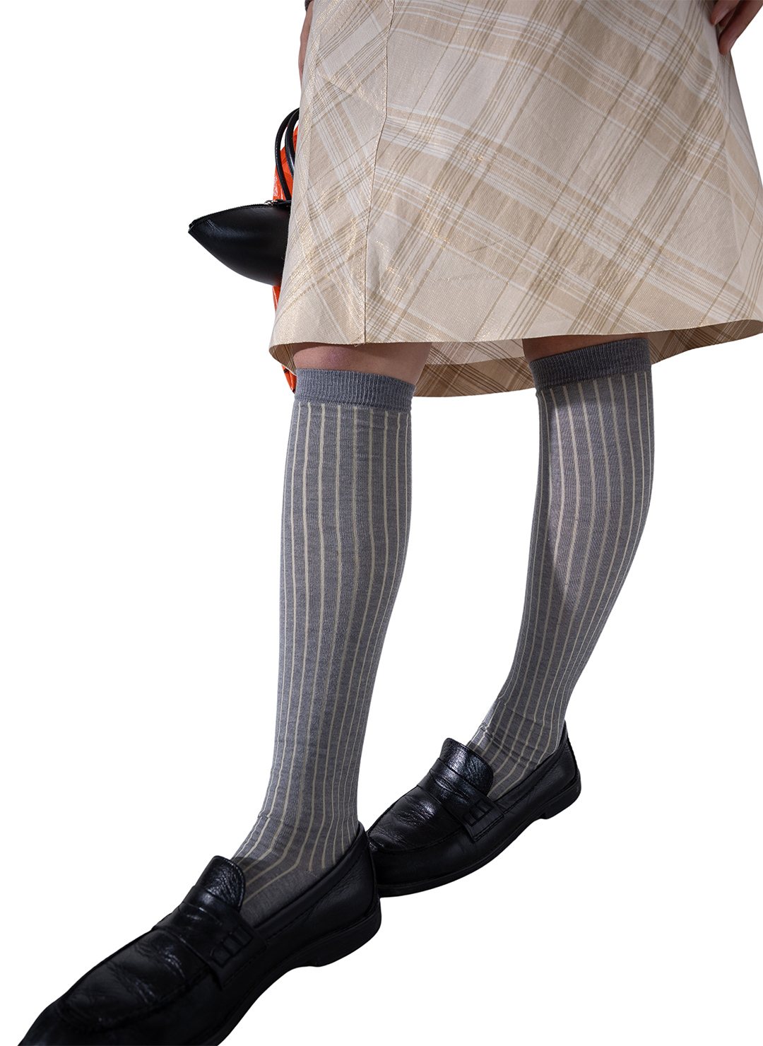 Wide Knit Top and Scarf/White｜PERVERZE | パーバーズの公式