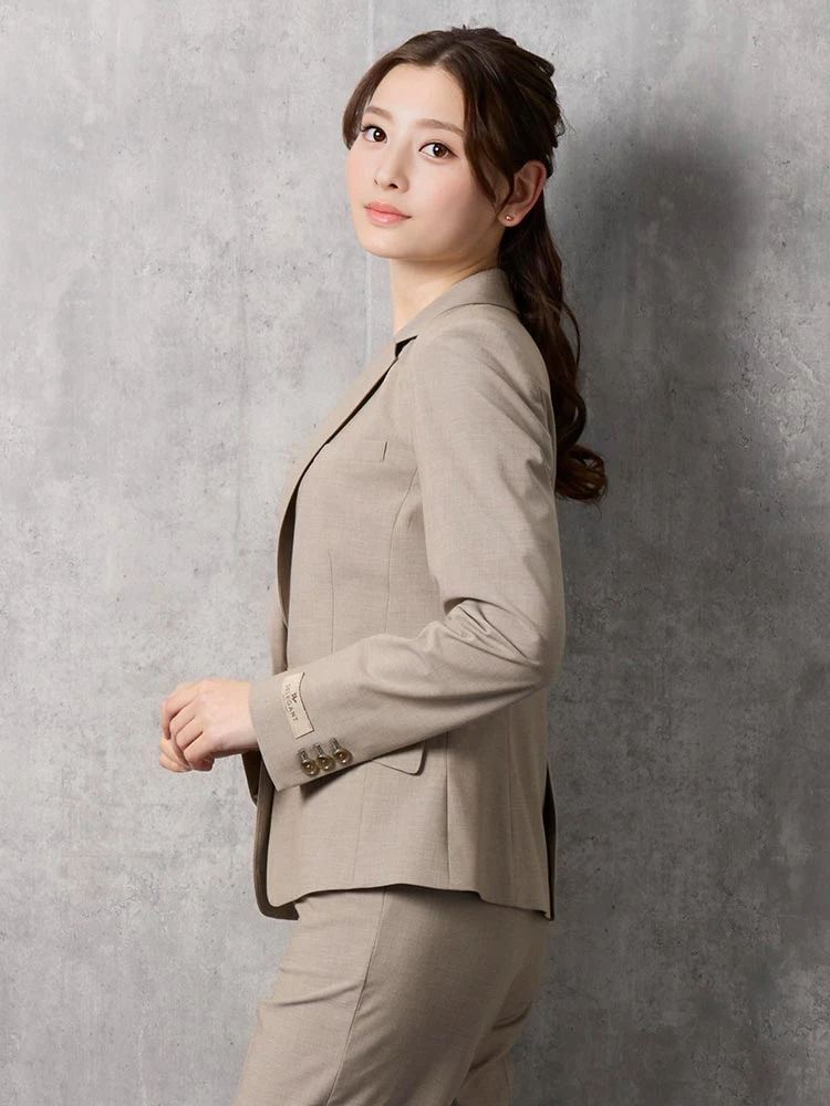 軽量デレガントスーツ 無地 ジャケット ベージュ | P.S.FA公式通販