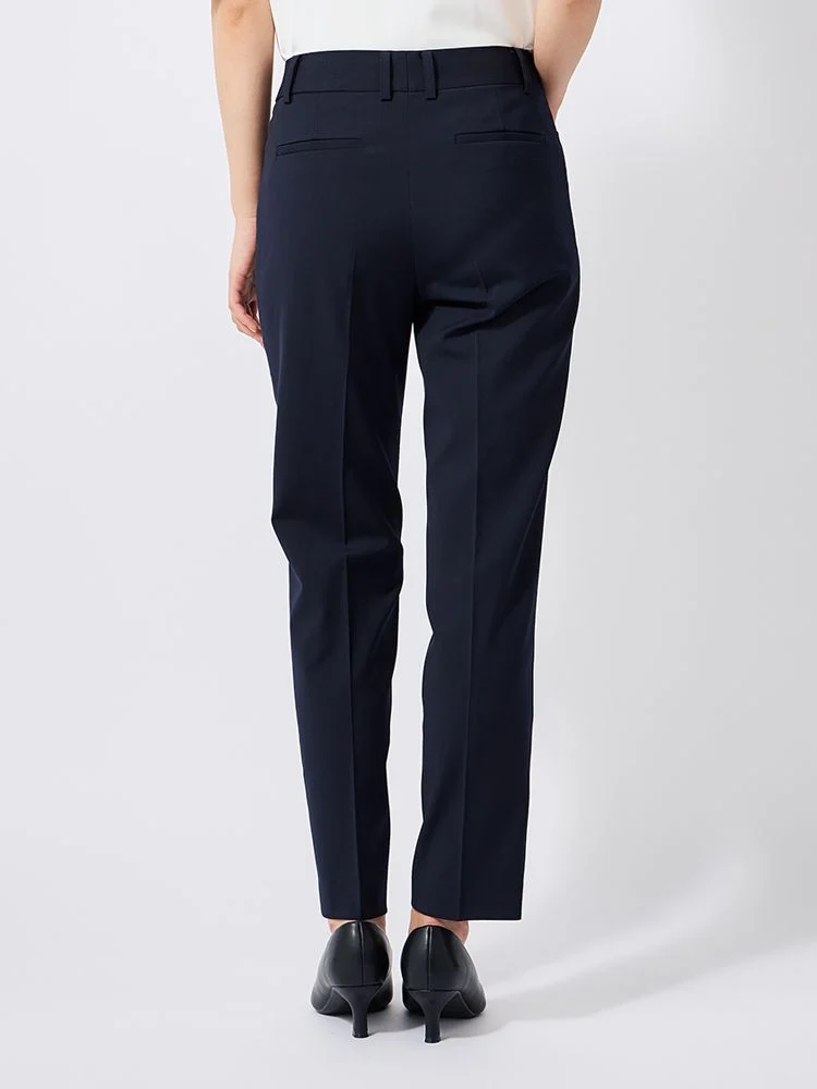 ブラック ラク美スーツ テーパードパンツ ブラック/ネイビー | P.S.FA