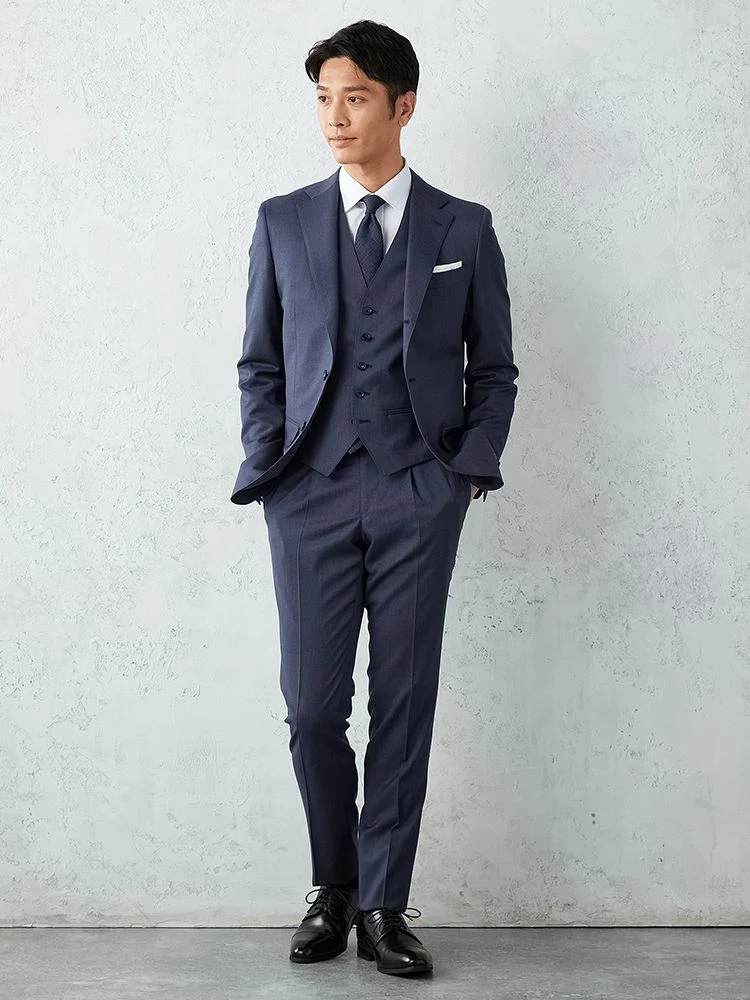 ブラウン 【Super110'S】REDA×TRANS CONTINENTS ウール100