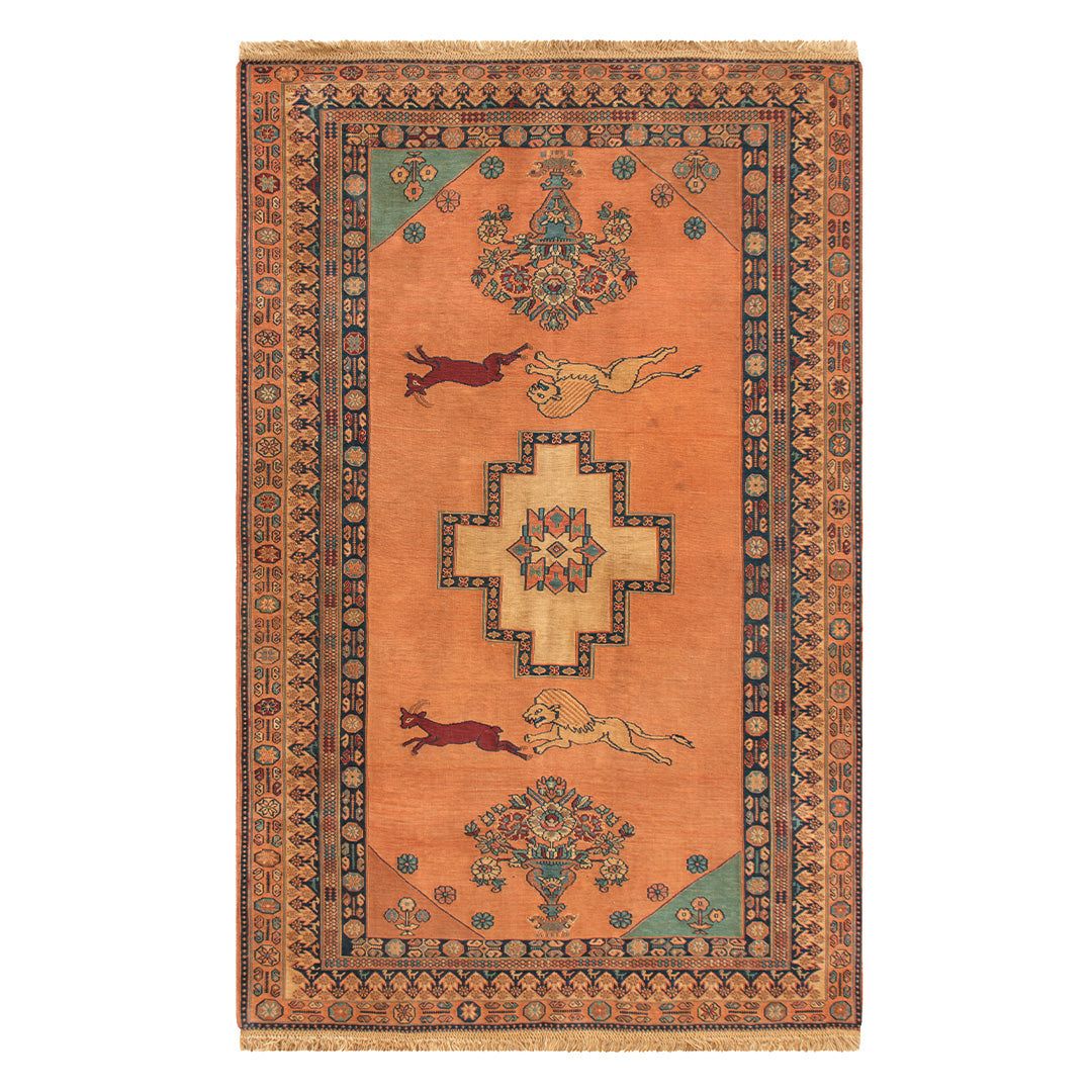 ペルシャ手織りキリム ウール ラグ シルジャン 101×157cm – Persiadirect