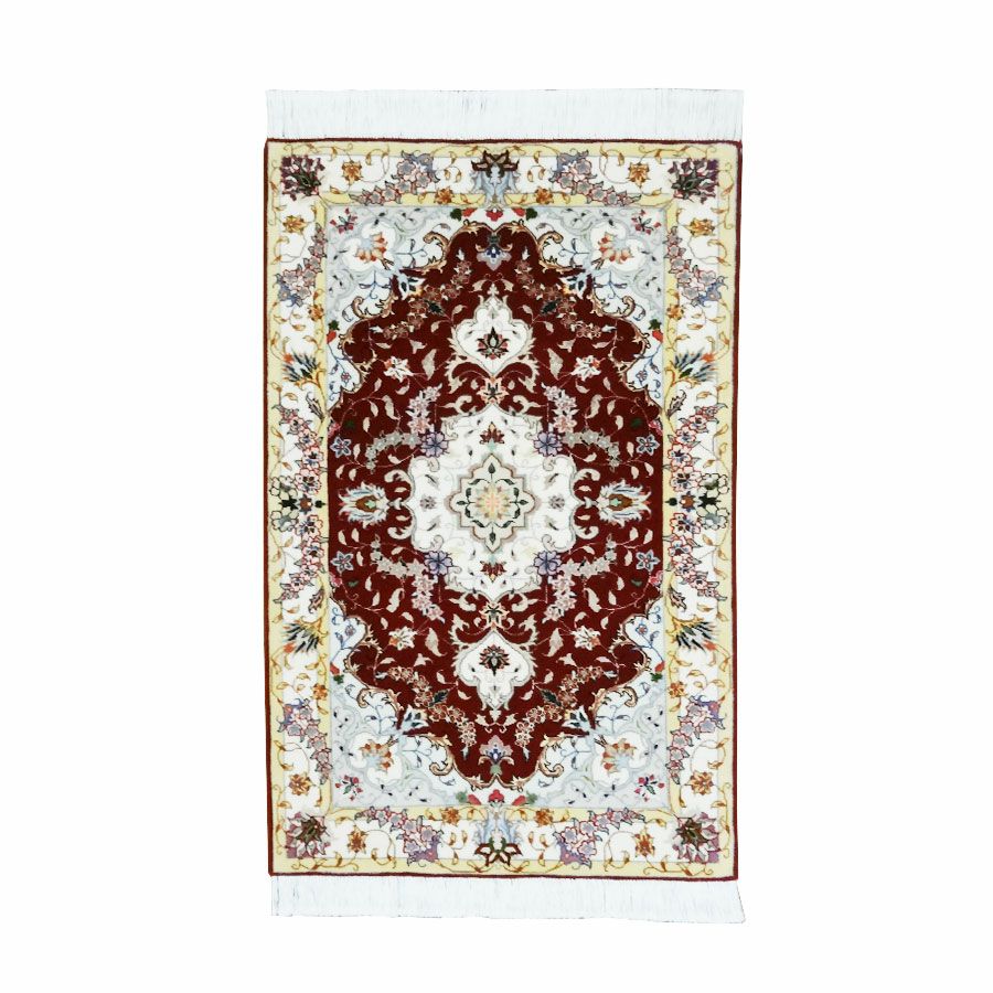 ペルシャ絨毯タブリーズ産毛＆絹 76×125cm商品番号73951 | ペルシャン