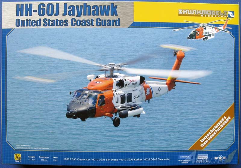 AeroScale :: Skunk Models Workshop 1:48 HH-60J Jayhawk Review