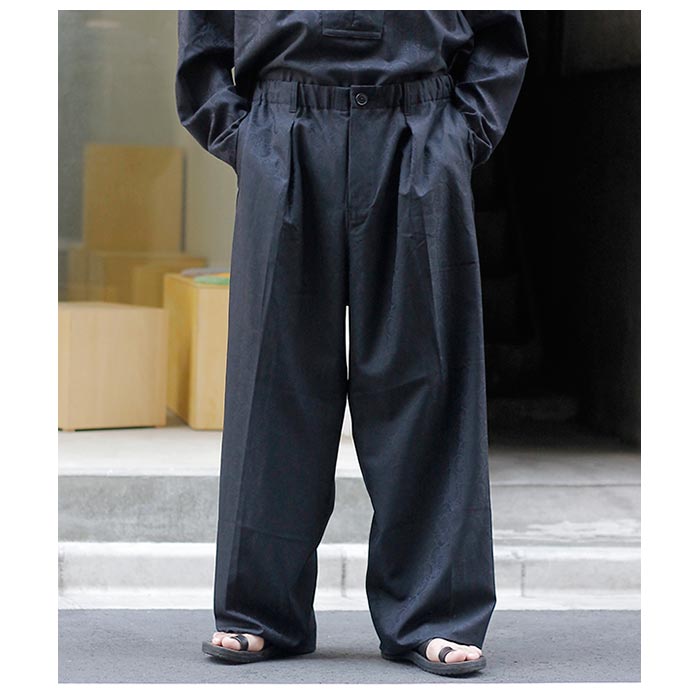 ノノット NONNOTTE アフリカン スーパー120 フラワー ジャガード