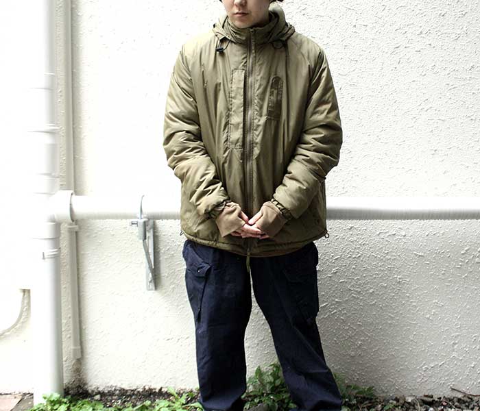 BRITISH ARMY イギリス軍 PCS 中綿 サーマルジャケット パーカー