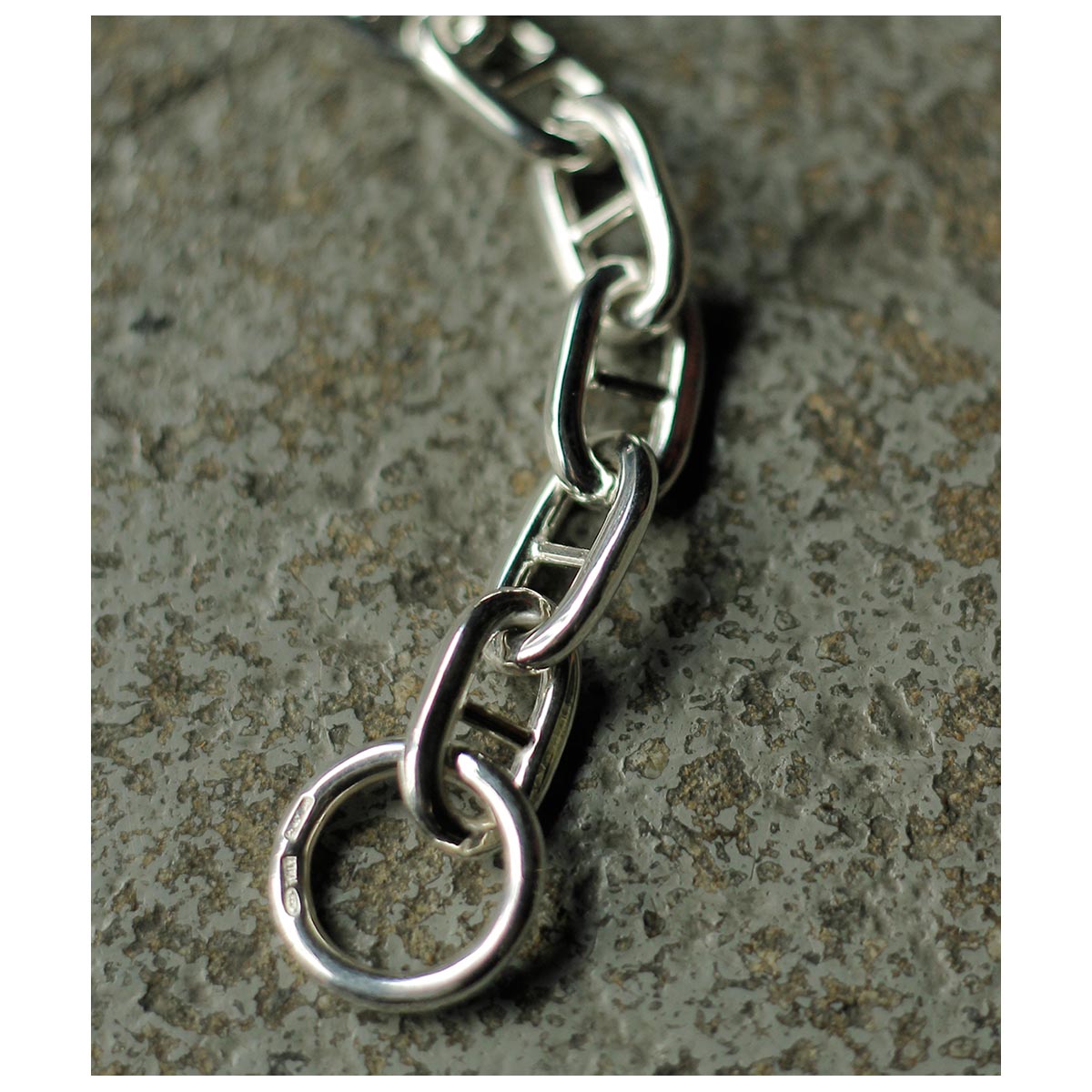 インテリム INTERIM アンカー チェーン Tバー ブレスレット イタリアン