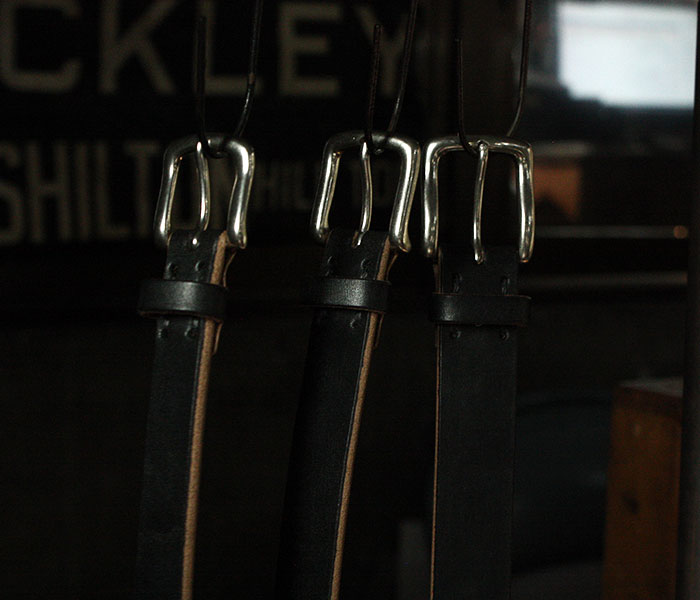 インテリム INTERIM 25mmオーク バーク レザー ベルト 25mm OAK BARK