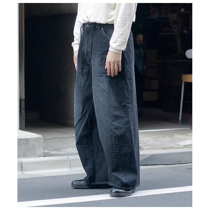 ニードルズ NEEDLES 12ozデニム ヒザデル バギー パンツ H.D. Buggy