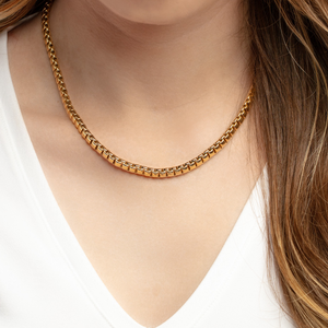 14K Gold Venetian Link Necklace | Phillip Gavriel