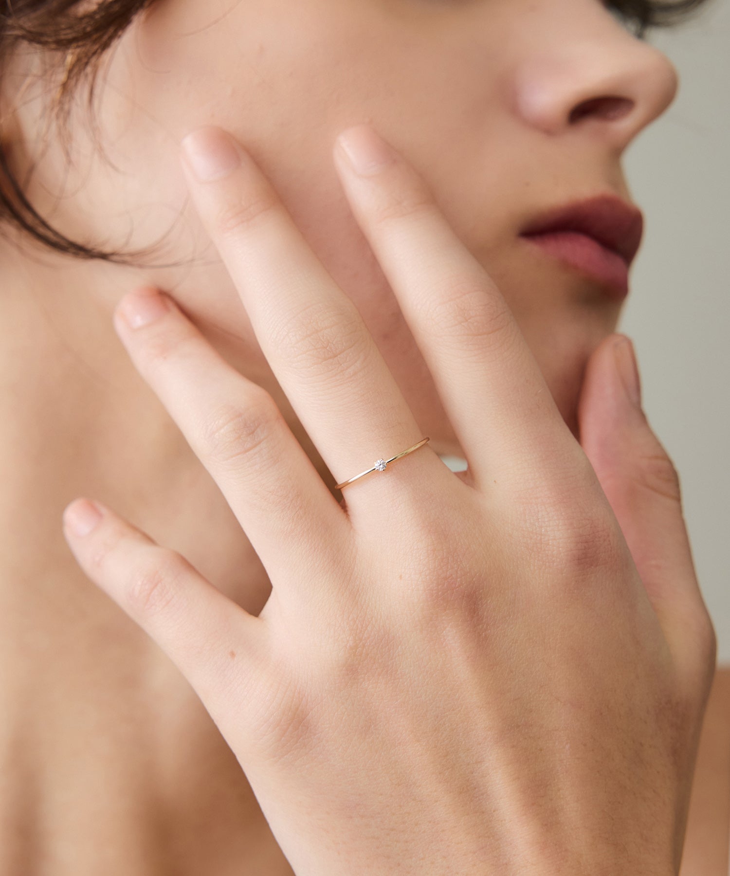 K10 ミニダイヤ リング|ジュエリー|PIMENTÉ-ピモンテオンラインストア