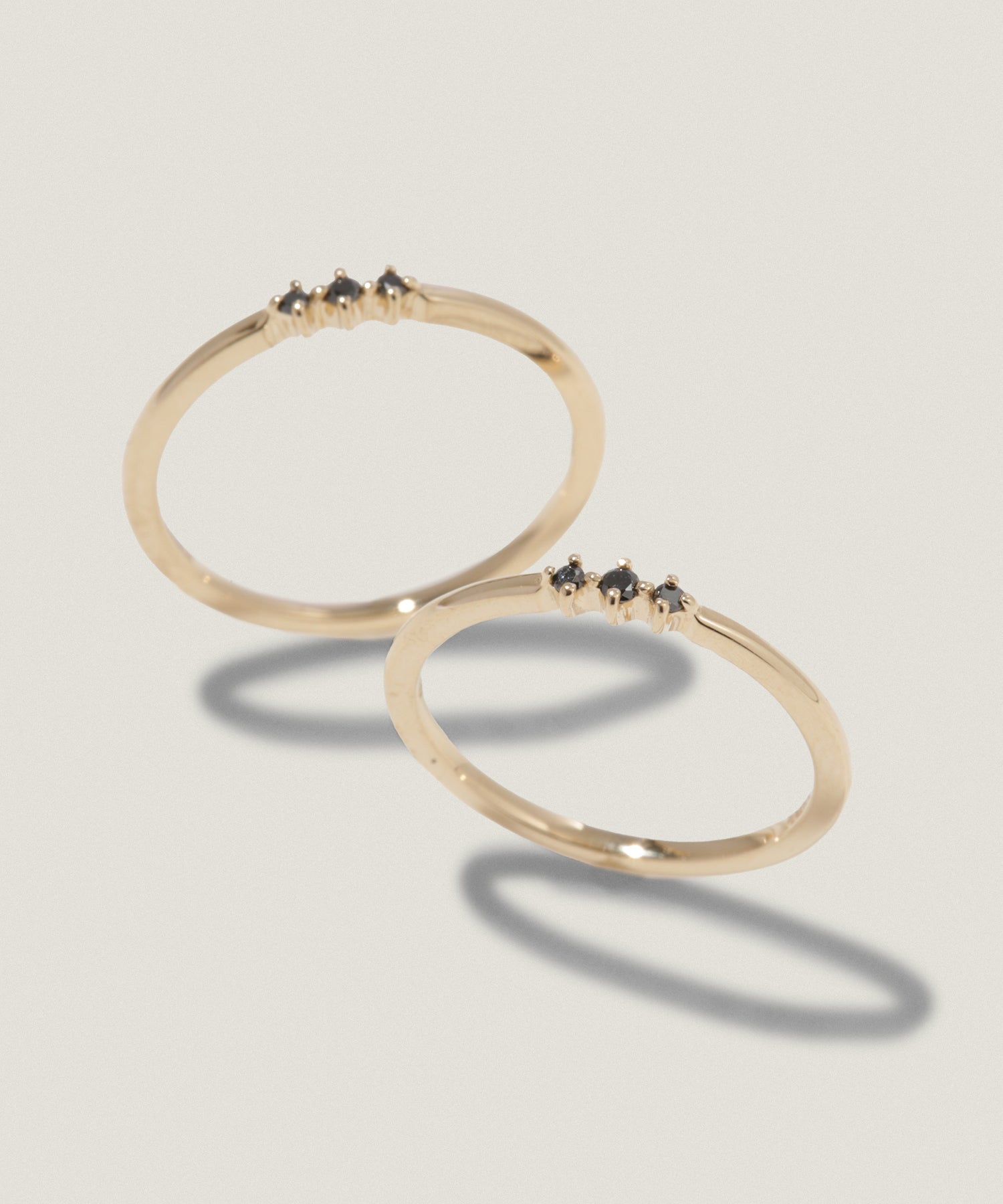 K10 ブラック ダイヤモンド ピンキーリング|ジュエリー|PIMENTÉ-ピ