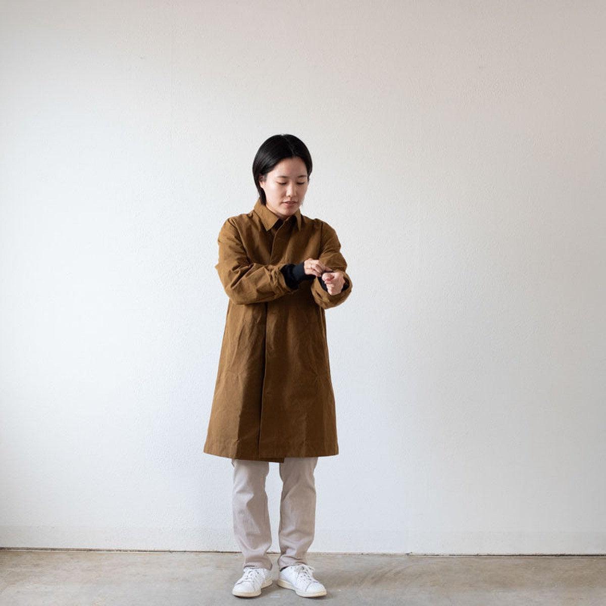 バフクロス ミドルジャケット カーキブラウン｜unisex 2 size – PINT_MN