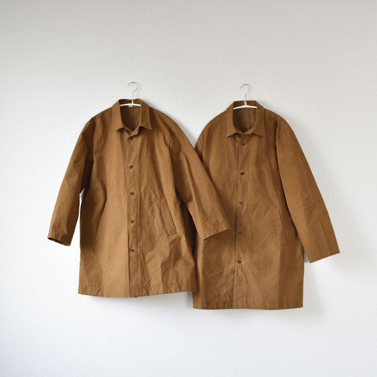 バフクロス ミドルジャケット カーキブラウン｜unisex 2 size – PINT_MN