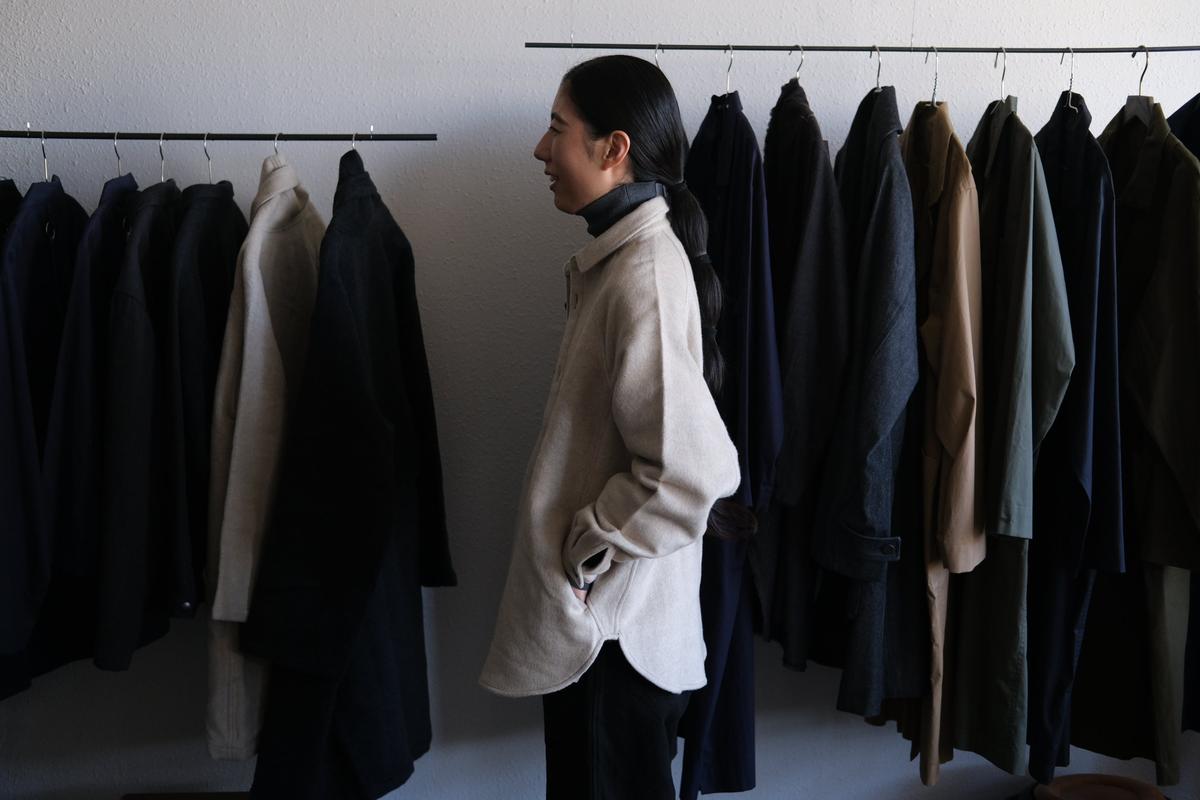 MITTAN / ウールシルクキャメルシャツ 濃灰 SH-108 / unisex – PINT_MN