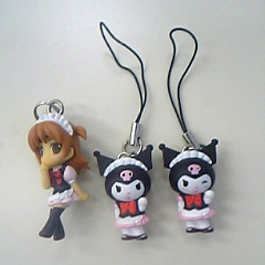 クロミ×メイドカフェマスコットストラップ:メイドカフェぴなふぉあ