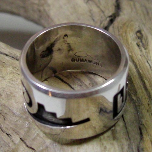 ホピ族：ベアパウ（熊の手）デザイン リング 16号 - PINE☆FIELD