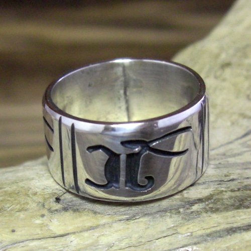 ホピ族：ディア（鹿）デザイン リング 12号 - PINE☆FIELD（パイン