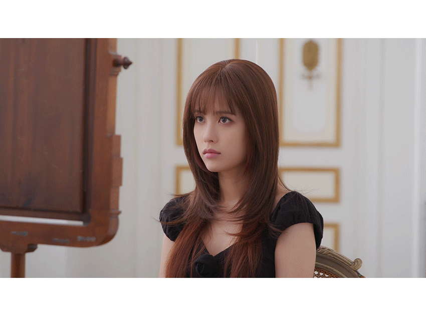 手植えトップカバー) リアルスキン シースルーバング ゆるふわカール