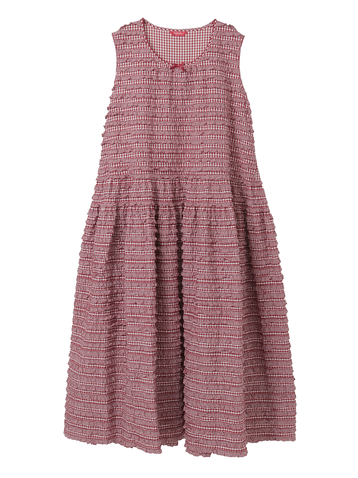 ギンガムチェックフリルワンピース｜ピンクハウスオフィシャル