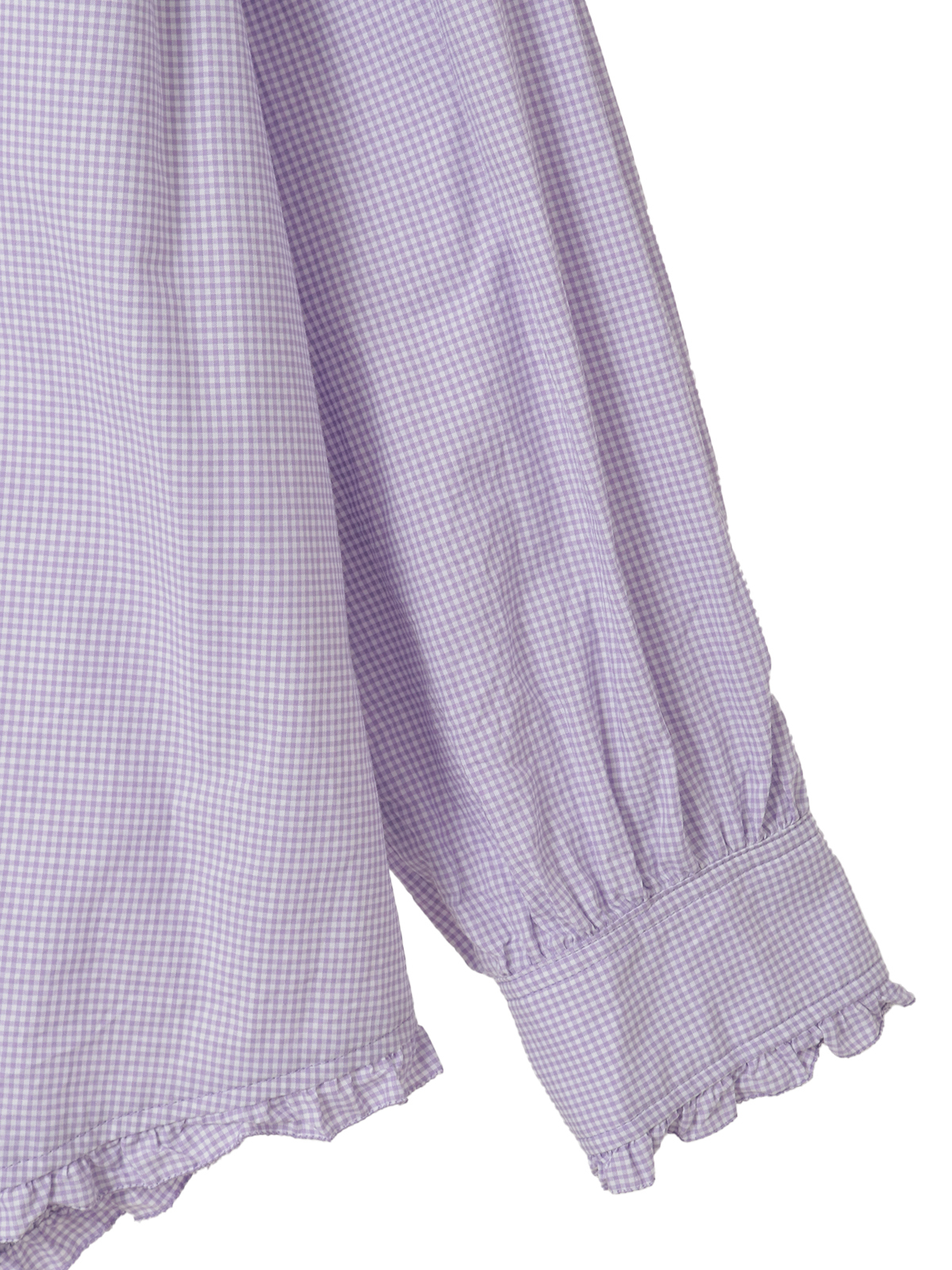 ネームワッペン使いギンガムフードブラウス｜ピンクハウスオフィシャル