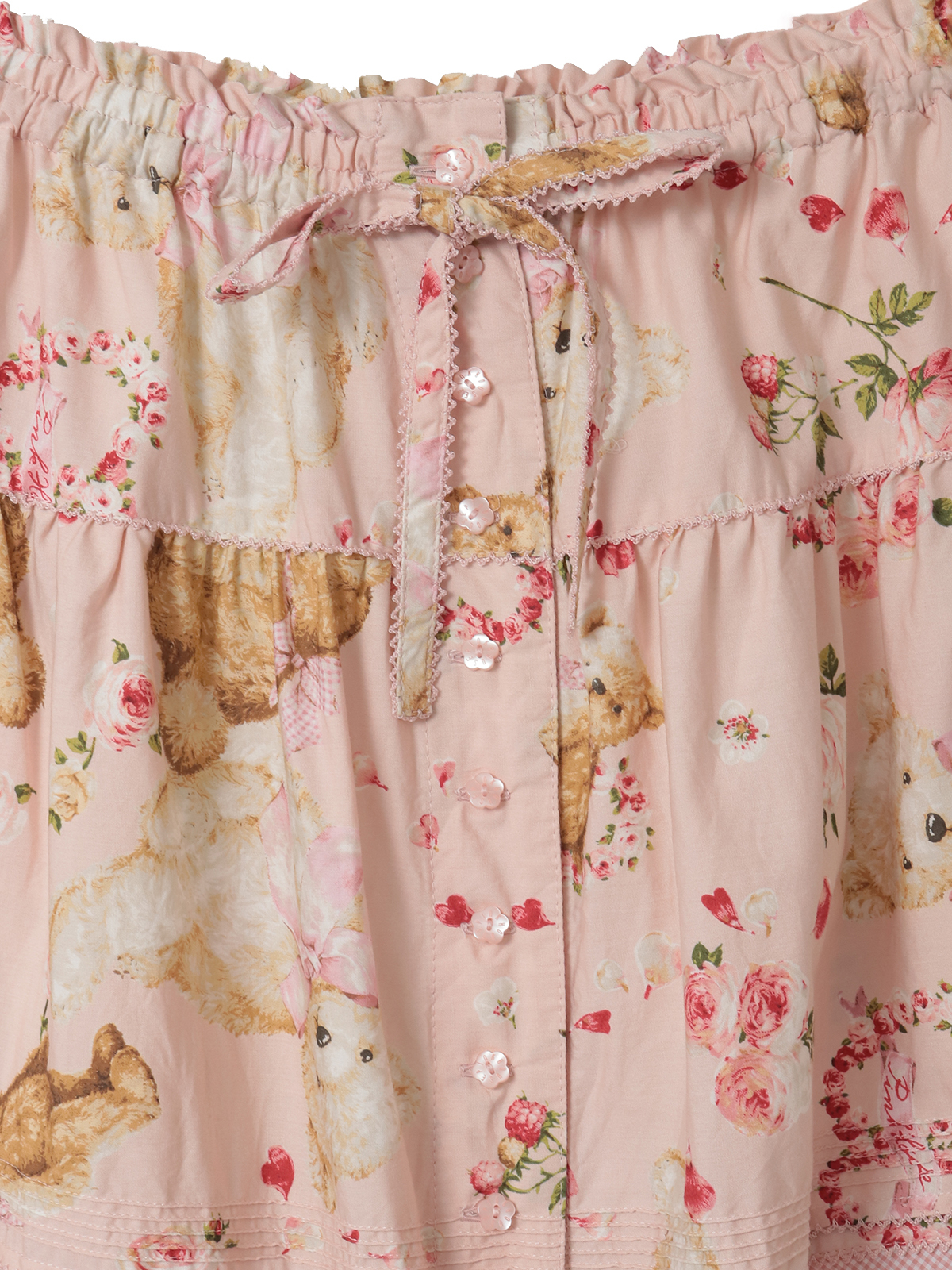 テディローズプリントスカート｜ピンクハウスオフィシャルオンライン