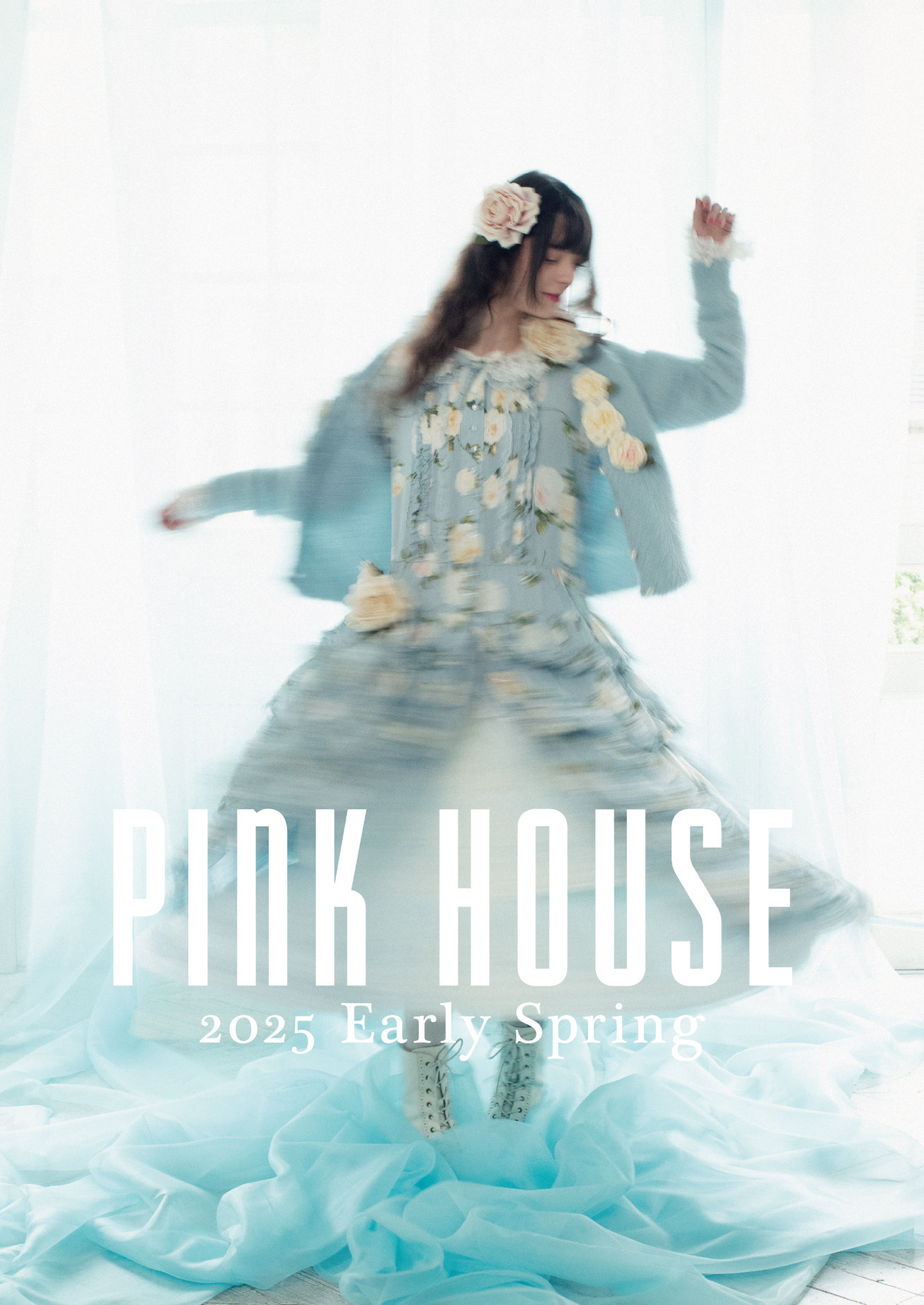 ピンクハウスのPINK HOUSE 2025 Early Springカタログ｜PINK HOUSE