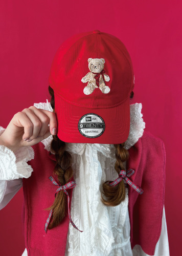NEW ERA × PINK HOUSE “ANNIVERSARY TEDDY” CAP