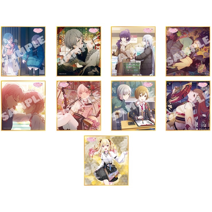 プロセカ 鳳えむ 色紙 第18弾 B 18B POP IN MY HEART！！ プロセカ 鳳