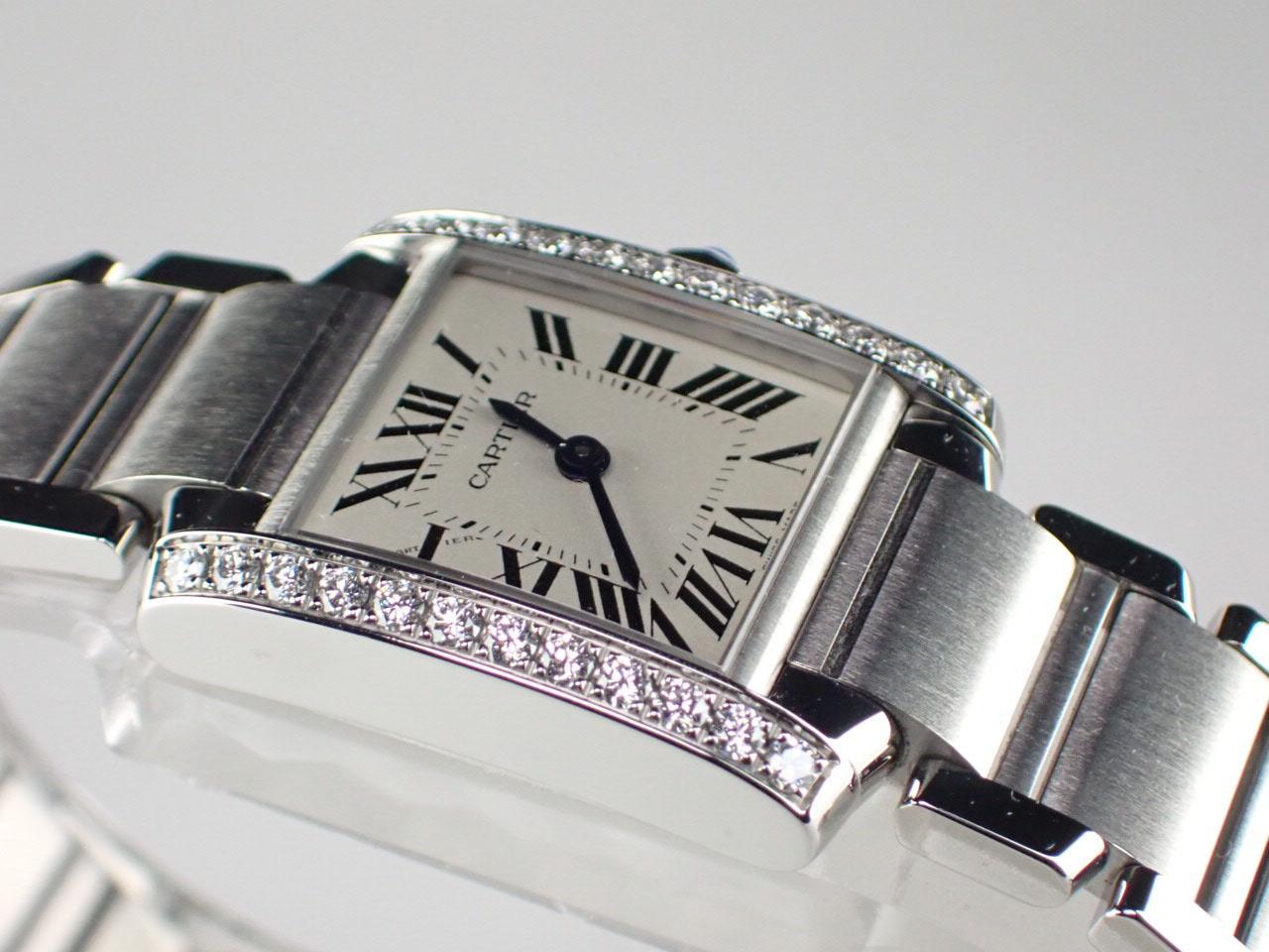 実機レビュー】カルティエ タンク フランセーズ SM W4TA0008｜時計買取