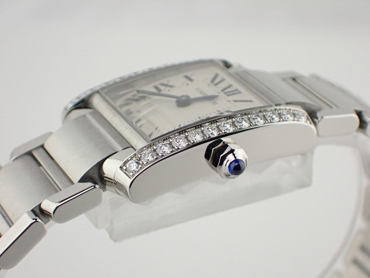 実機レビュー】カルティエ タンク フランセーズ SM W4TA0008｜時計買取