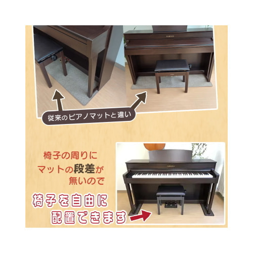 ローランド電子ピアノHP702マットセット