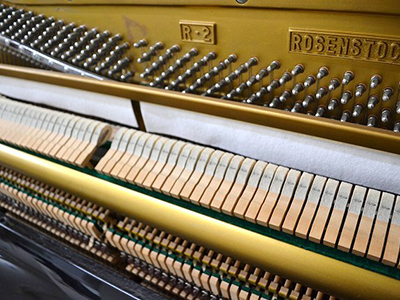 ローゼンストック中古ピアノ R2E 消音装置付 アップライトピアノ