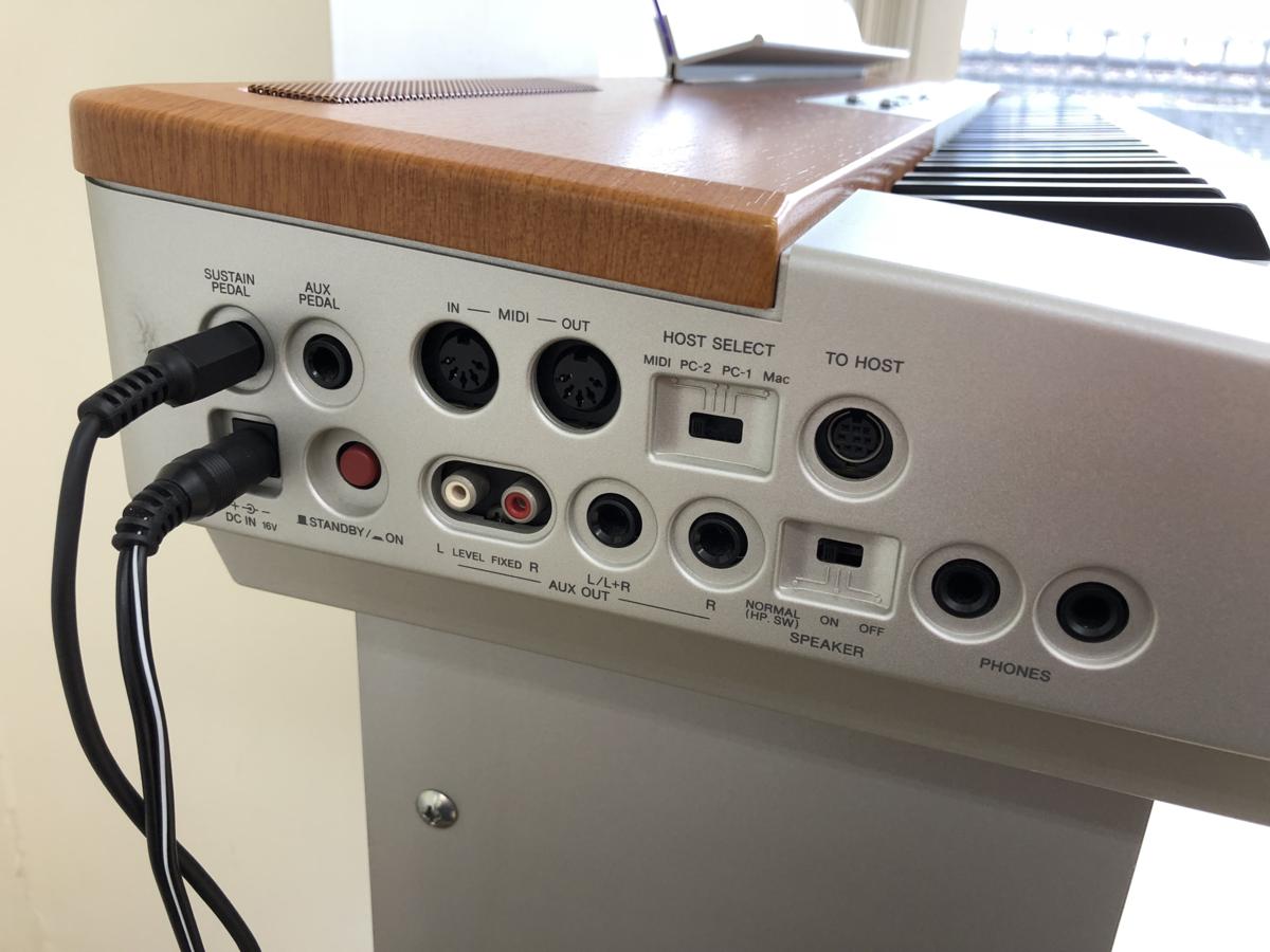 電子ピアノ YAMAHA P-120S 2003年製 中古 椅子付き ≪6/25(月)まで