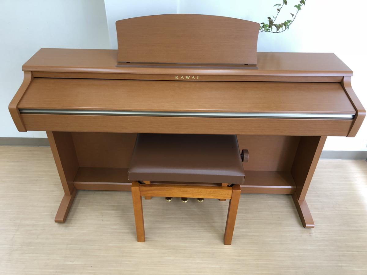 電子ピアノ KAWAI CN23C 2010年製 中古 高低自在椅子付き チェリー調