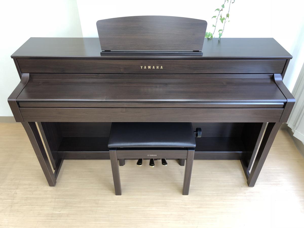 電子ピアノ YAMAHA SCLP-6350 中古 2017年製 クラビノーバ ダーク