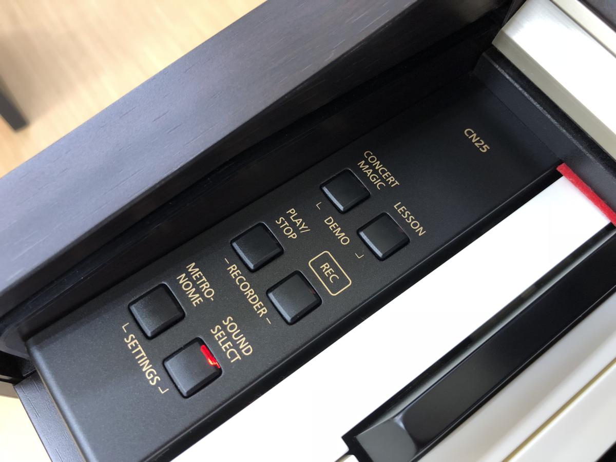 電子ピアノ KAWAI CN25R 中古 2015年製 椅子付き ローズウッド調