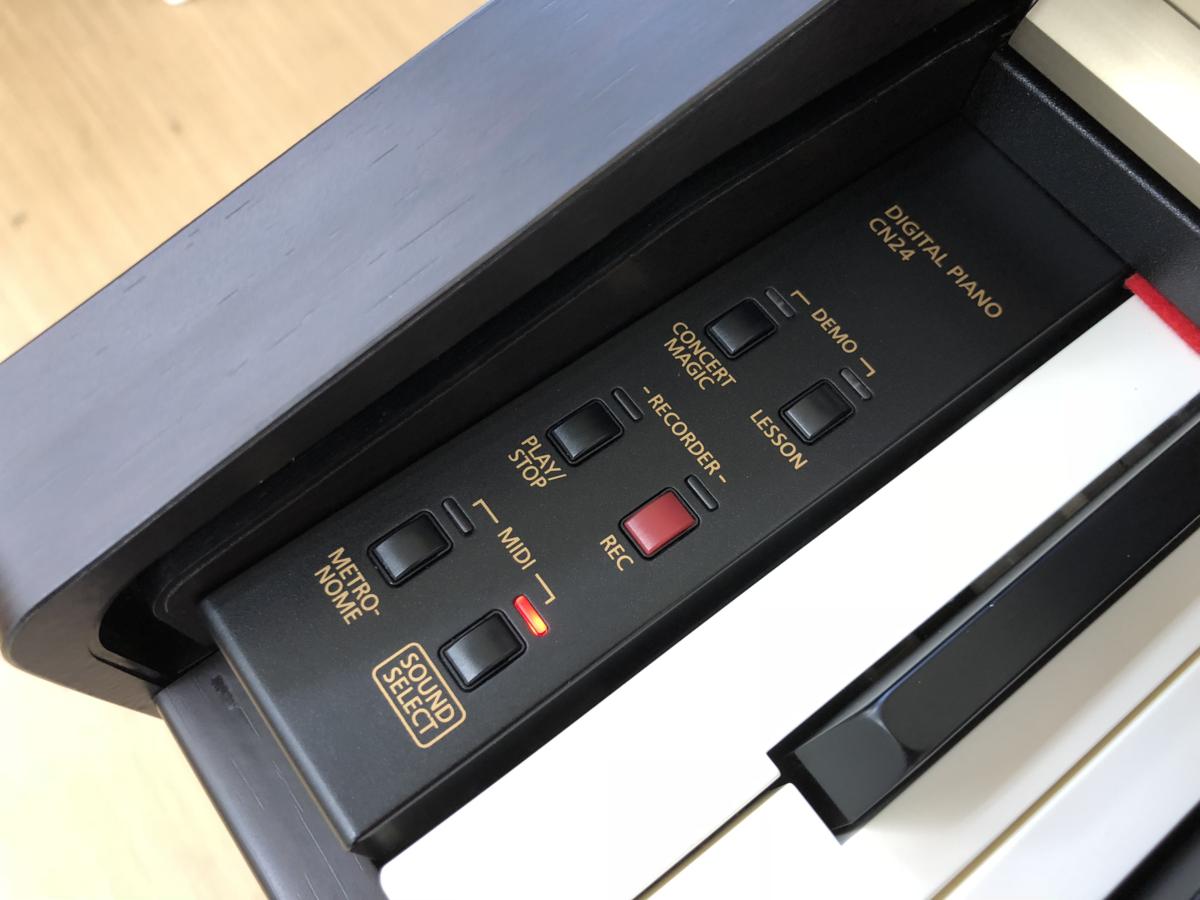 電子ピアノ KAWAI CN24R 2013年製 中古 椅子付き ローズウッド調
