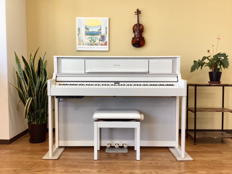 ローランド LX705-GPSR SHIRO(白木調仕上げ) 中古 2018年製 Roland LX