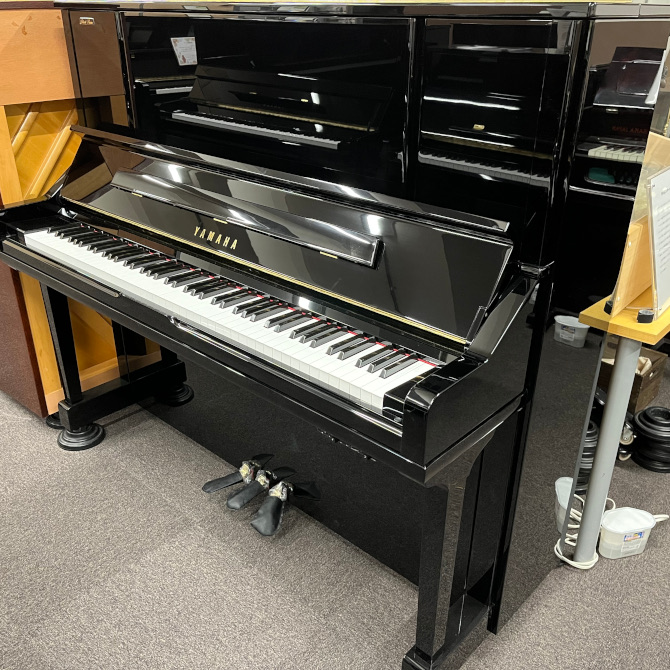 中古》リニューアルYU30SB ヤマハ消音付きアップライトピアノ | 中古