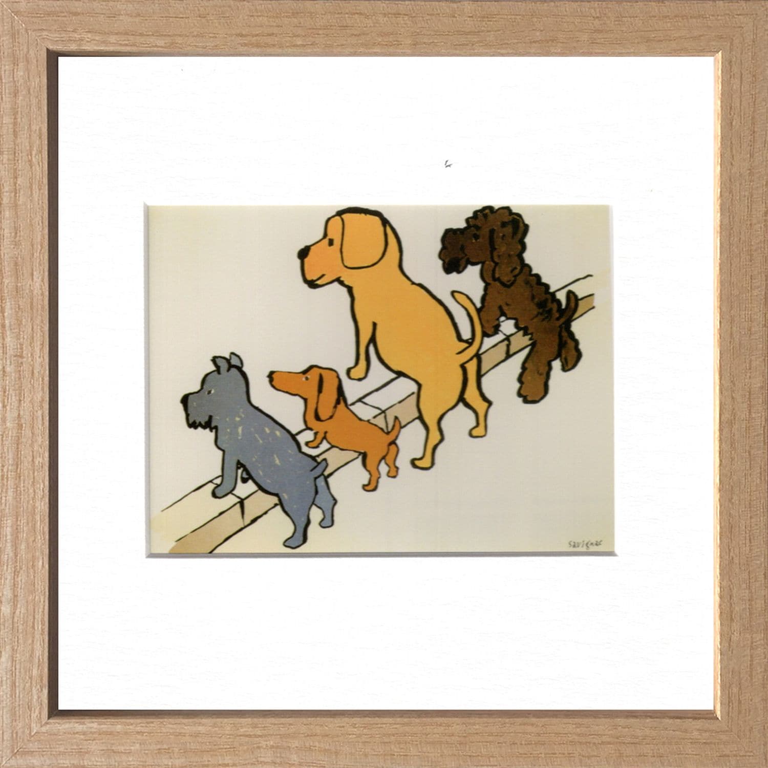 アートフレーム「サヴィニャック」 ＜22×22cm＞｜通販のベルメゾンネット