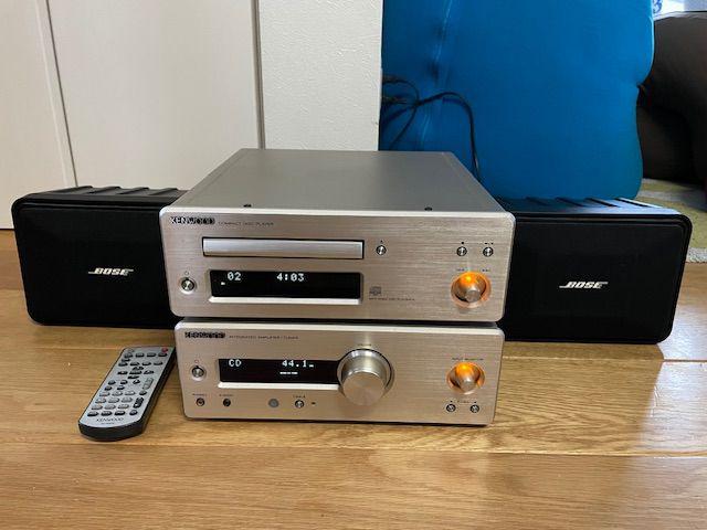 KENWOOD CDプレーヤー DP-K1000 アンプ R-K1000 セット （ CD