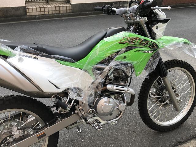 カワサキ KLX230 ローダウンシート作製 埼玉県入間郡三芳町（司