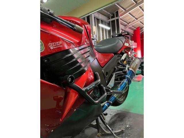 ZZR1400 ZX-14R ｽﾀﾝﾄｹｰｼﾞ （アーバンゲット福岡の作業実績 2023/06/16