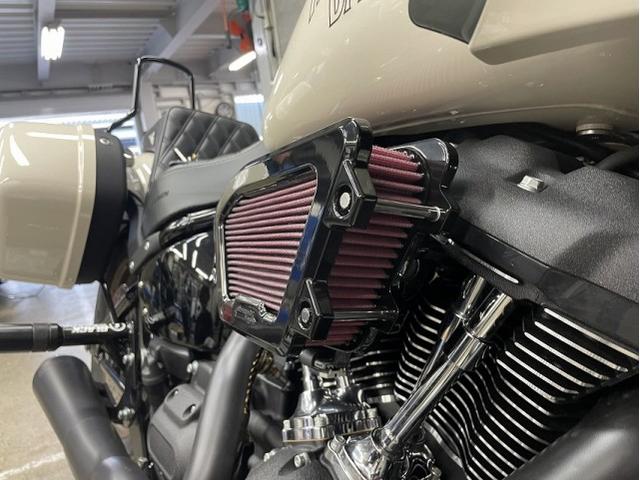 FXLRST ﾛｰﾗｲﾀﾞｰST ｶｽﾀﾑ ｴｱｸﾘｰﾅｰ 交換 ｽｸﾘｰﾐﾝｲｰｸﾞﾙ ハーレー