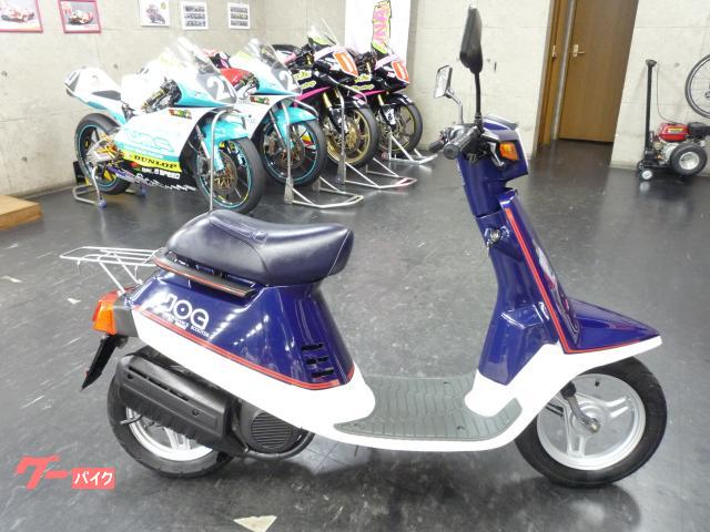 ヤマハ JOG 27V 紺／白 初代ペリカンジョグ 2スト