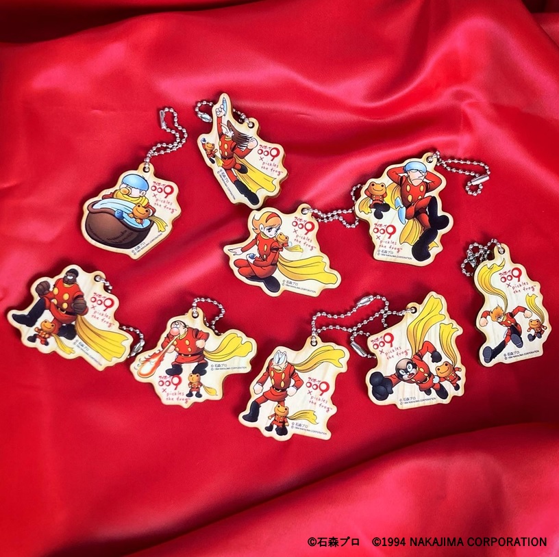 石ノ森萬画館限定 サイボーグ009×かえるのピクルス コラボアイテムのご