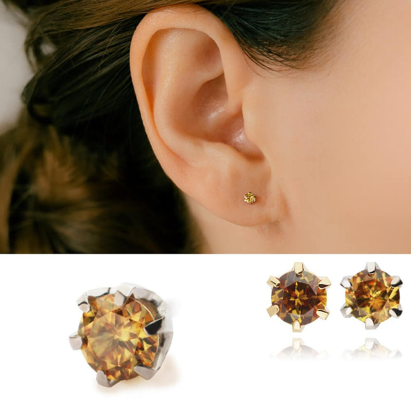 ビーゲンキ 14kgf 小ぶりなグリーンセディメントジャスパー ピアス