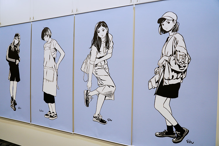 江口寿史イラストレーション展「東京彼女」レポート | PicoN!